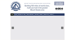 Desktop Screenshot of bikeshasta.org